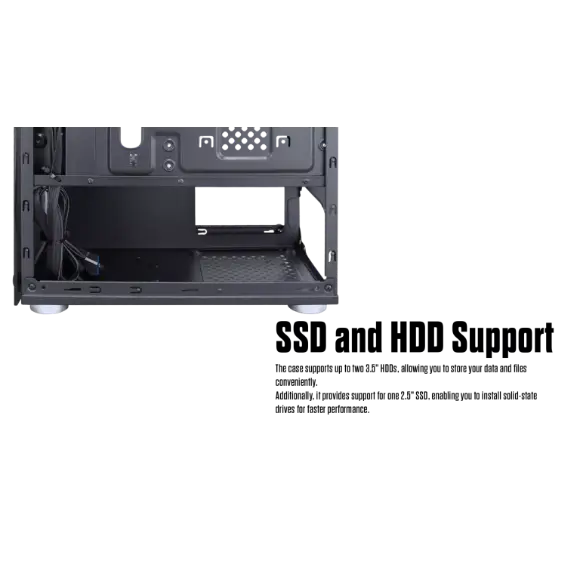 Boost Wolf PC Case Without Fans - PakByte Computers