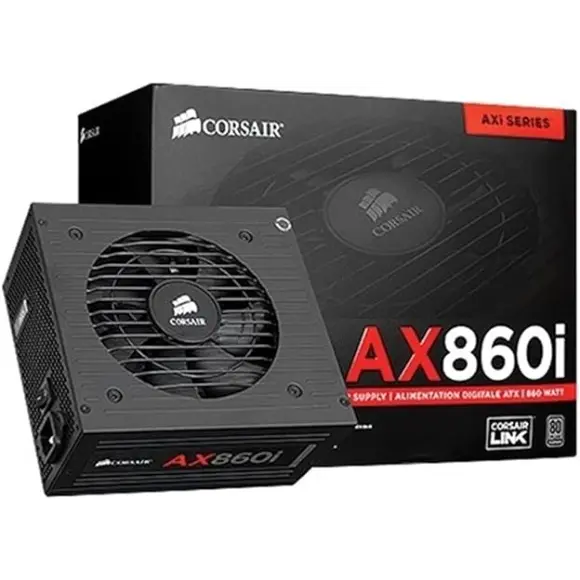 CORSAIR AXi Series, AX860i 860 Watt - Power Supply - PakByte Computers