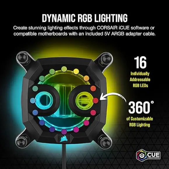 CORSAIR Hydro X Series XC7 RGB PRO CPU Water Block - PakByte Computers