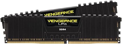 CORSAIR VENGEANCE LPX DDR4 3200MHz 32GB (16GB X 2) BLACK - PakByte
