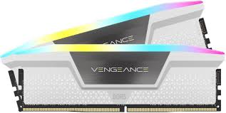 CORSAIR VENGEANCE RGB DDR5 5600MHz 64GB (32GB X 2) WHITE - PakByte