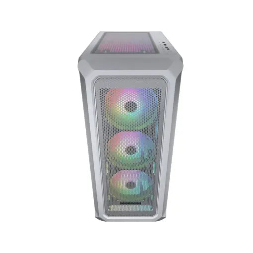 COUGAR Archon 2 Mesh RGB ATX Mid Tower PC Case – White - PakByte Computers