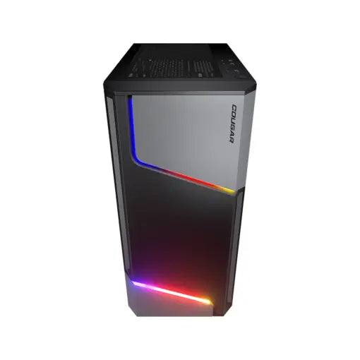 COUGAR MX360 RGB ATX Mid Tower PC Case – Black - PakByte Computers