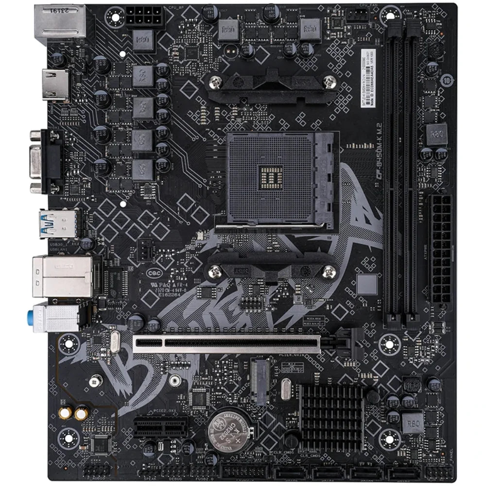 Colorful BATTLE-AX B450M-K M.2 V14 AMD AM4 microATX Motherboard - PakByte Computers