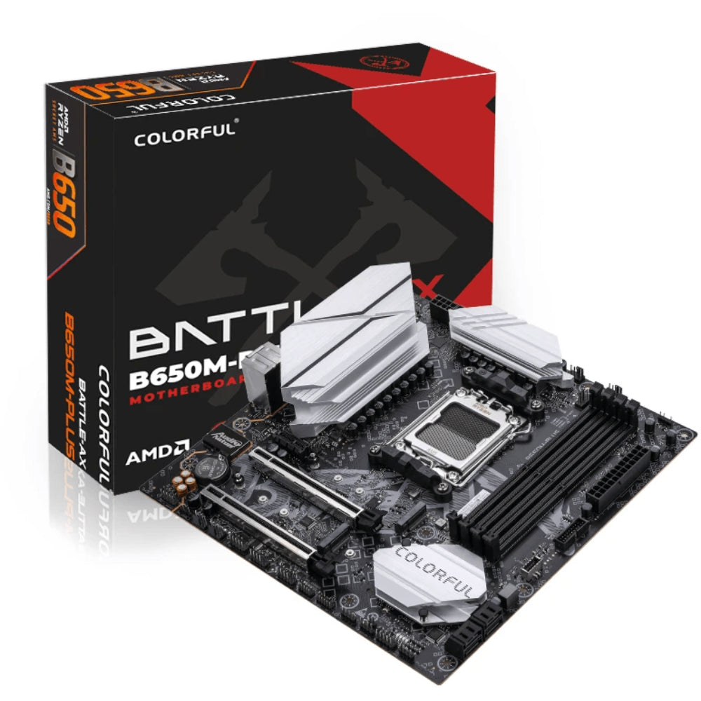 Colorful BATTLE-AX B650M-PLUS WiFi V15 AM5 microATX Motherboard - PakByte Computers