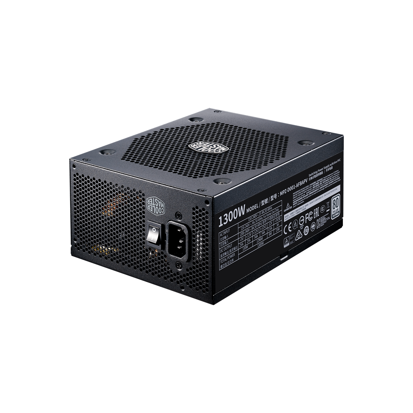 Cooler Master 1300 V-Platinum V2 FM PSU MPZ-D002-AFAP-BEU - PakByte Computers