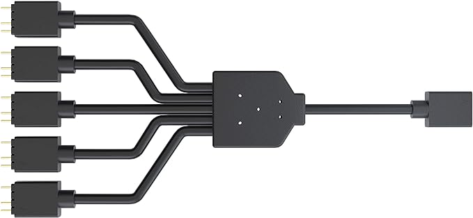 Cooler Master ARGB 1-to-5 Splitter Cable - PakByte Computers