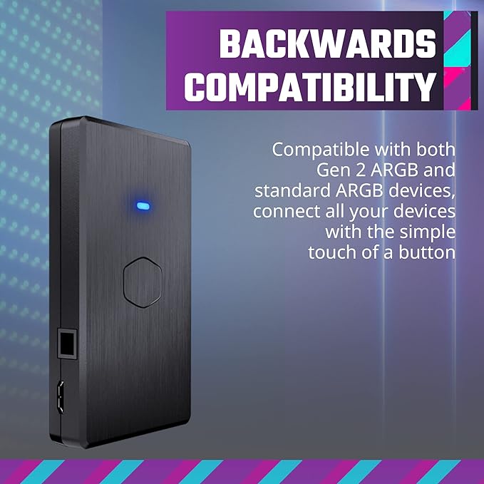 Cooler Master Addressable Gen 2 RGB LED Controller A1 (MFY-ACBN-NNUNN-R2) - PakByte Computers