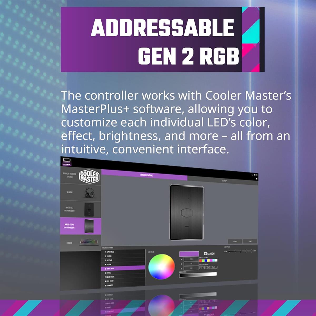 Cooler Master Addressable Gen 2 RGB LED Controller A1 (MFY-ACBN-NNUNN-R2) - PakByte Computers