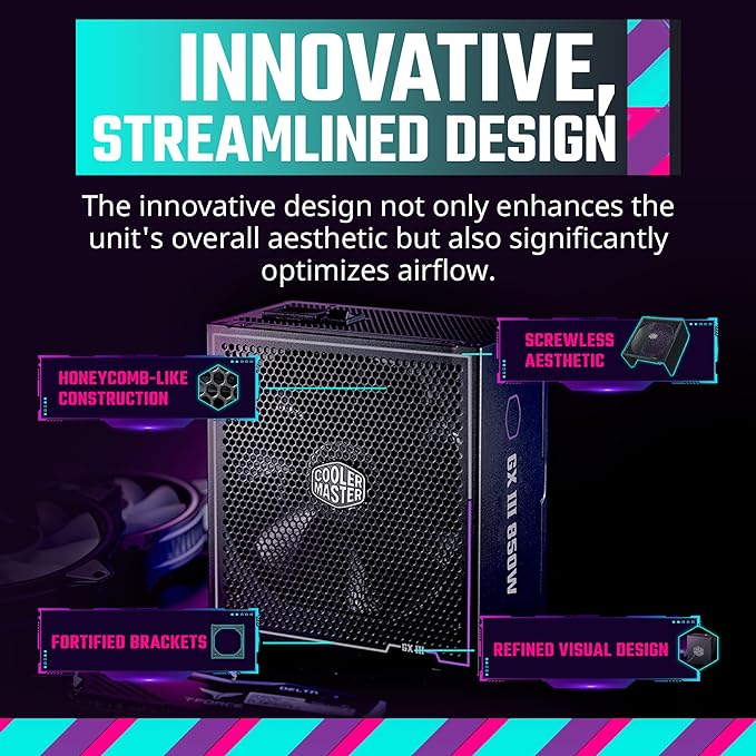 Cooler Master GX III Gold 850 Fully Modular ATX 3.0 Power Supply - PakByte Computers