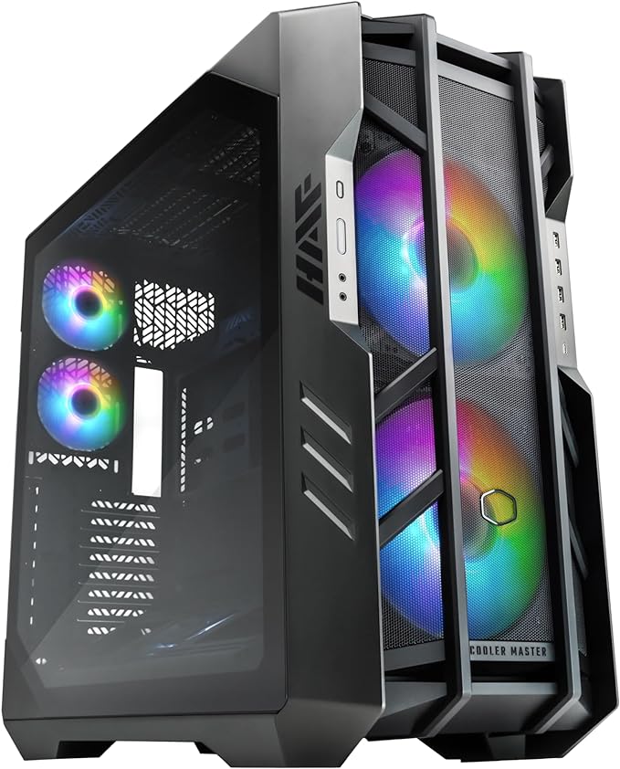 Cooler Master HAF 700 EVO ARGB Full-Tower ATX Case - Black (H700E-IGNN-S00) - PakByte Computers