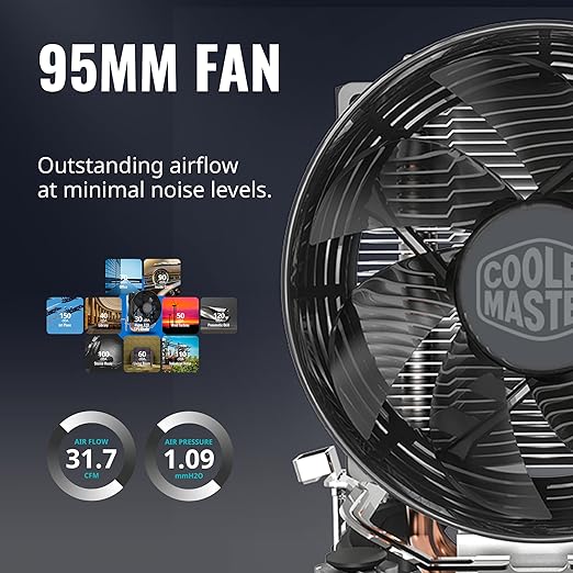 Cooler Master Hyper T20 Compact CPU Air Cooler - PakByte Computers