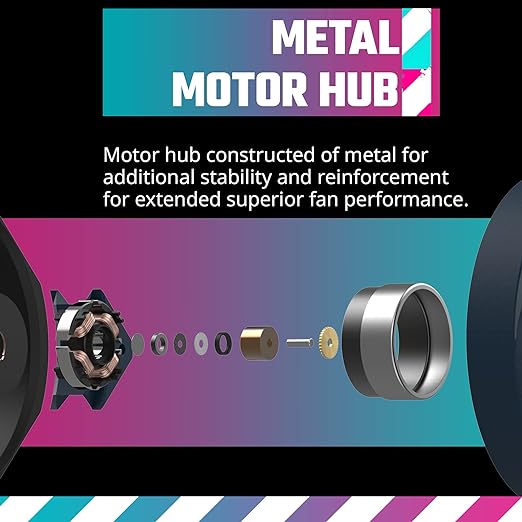 Cooler Master Mobius 120 OC 120mm Case Fan - PakByte Computers