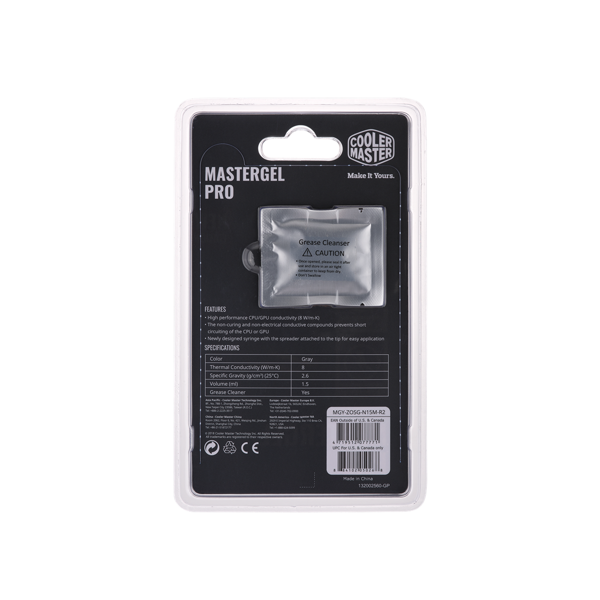 Cooler Master New MasterGel Pro Thermal Paste - PakByte Computers