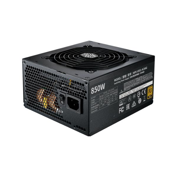 CoolerMaster MWE Gold 850 - V2 Full Modular 80 Plus Gold ATX Power Supply Unit - PakByte Computers