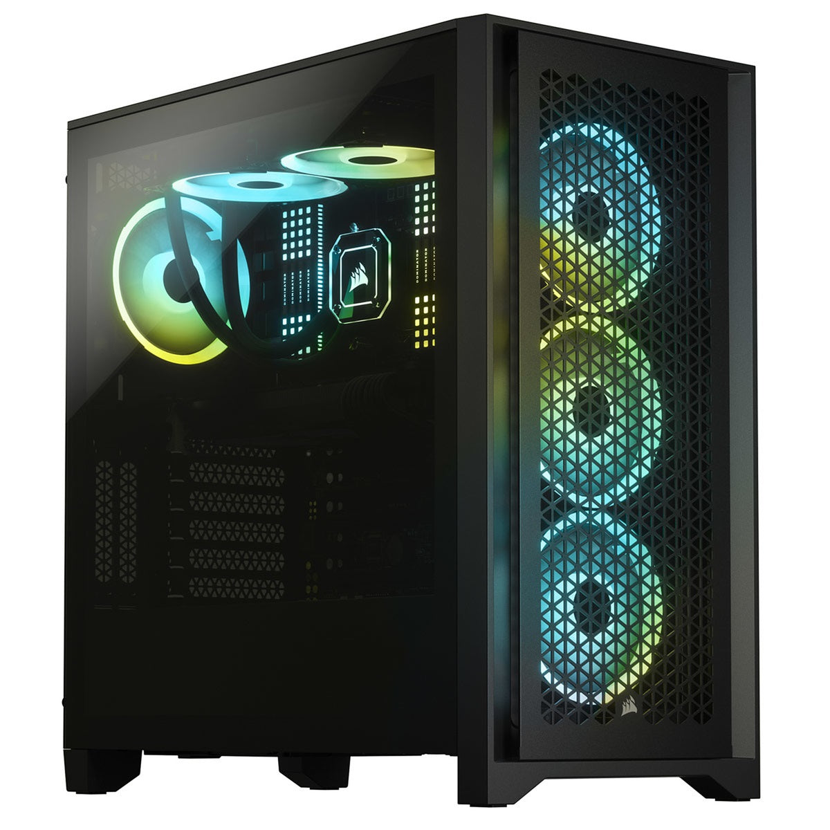 Corsair 4000D Airflow Tempered Glass Mid-Tower ATX Case - Black - PakByte Computers