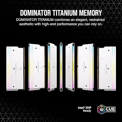 Corsair Dominator Titanium RGB DDR5 6000MHz 64GB (32GB X 2) - PakByte