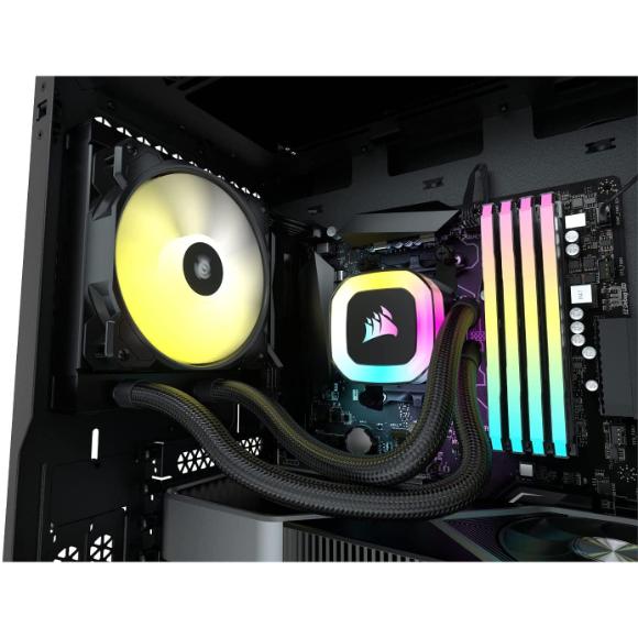 Corsair H55 RGB Liquid CPU Cooler, 120mm - PakByte Computers