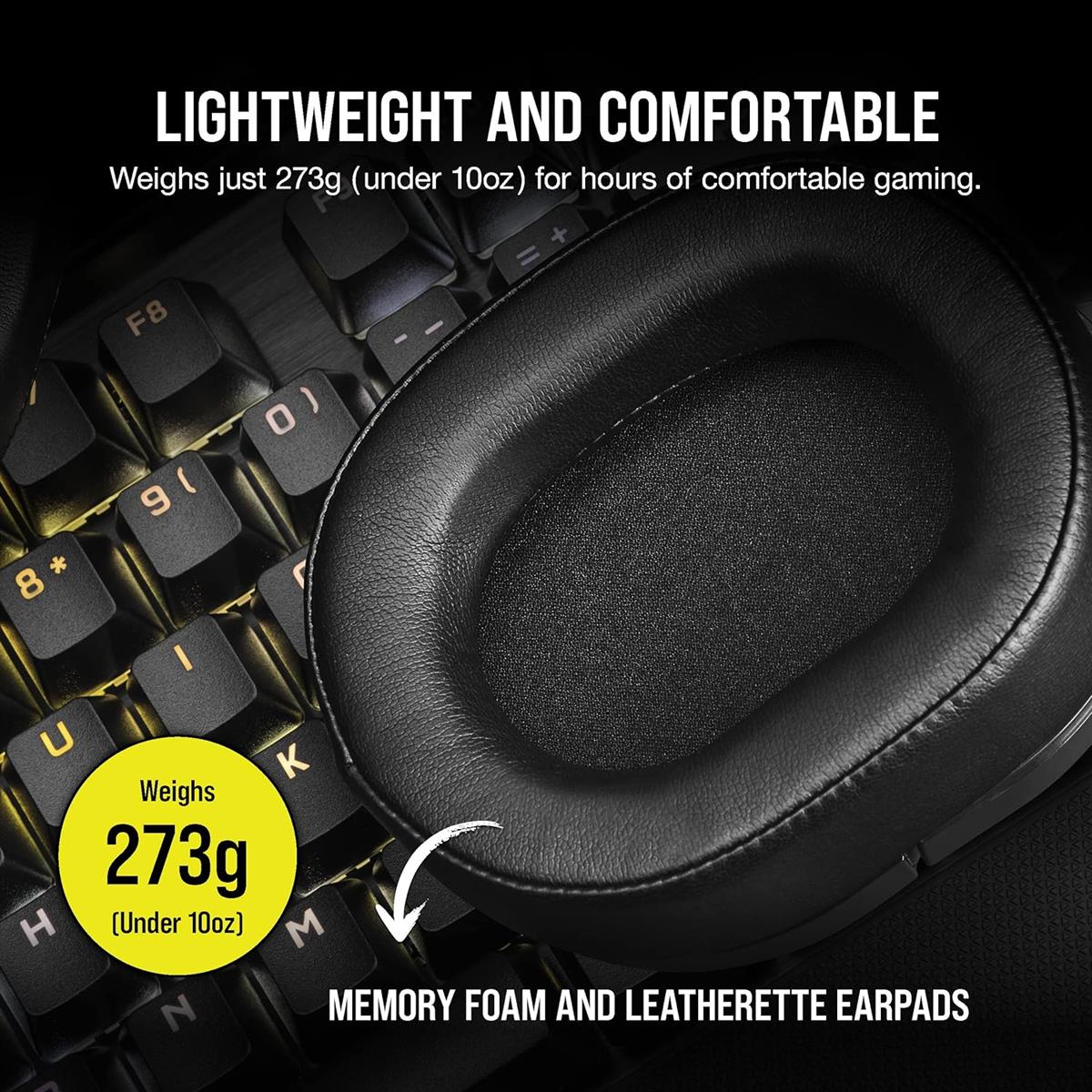 Corsair HS55 Surround Wired Gaming Headset - Carbon - PakByte
