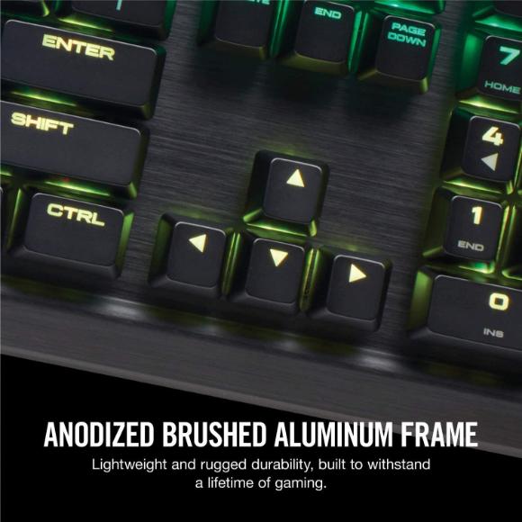 Corsair K70 RGB MK.2 Mechanical Gaming Keyboard - Cherry MX Red - RGB LED Backlit - PakByte Computers