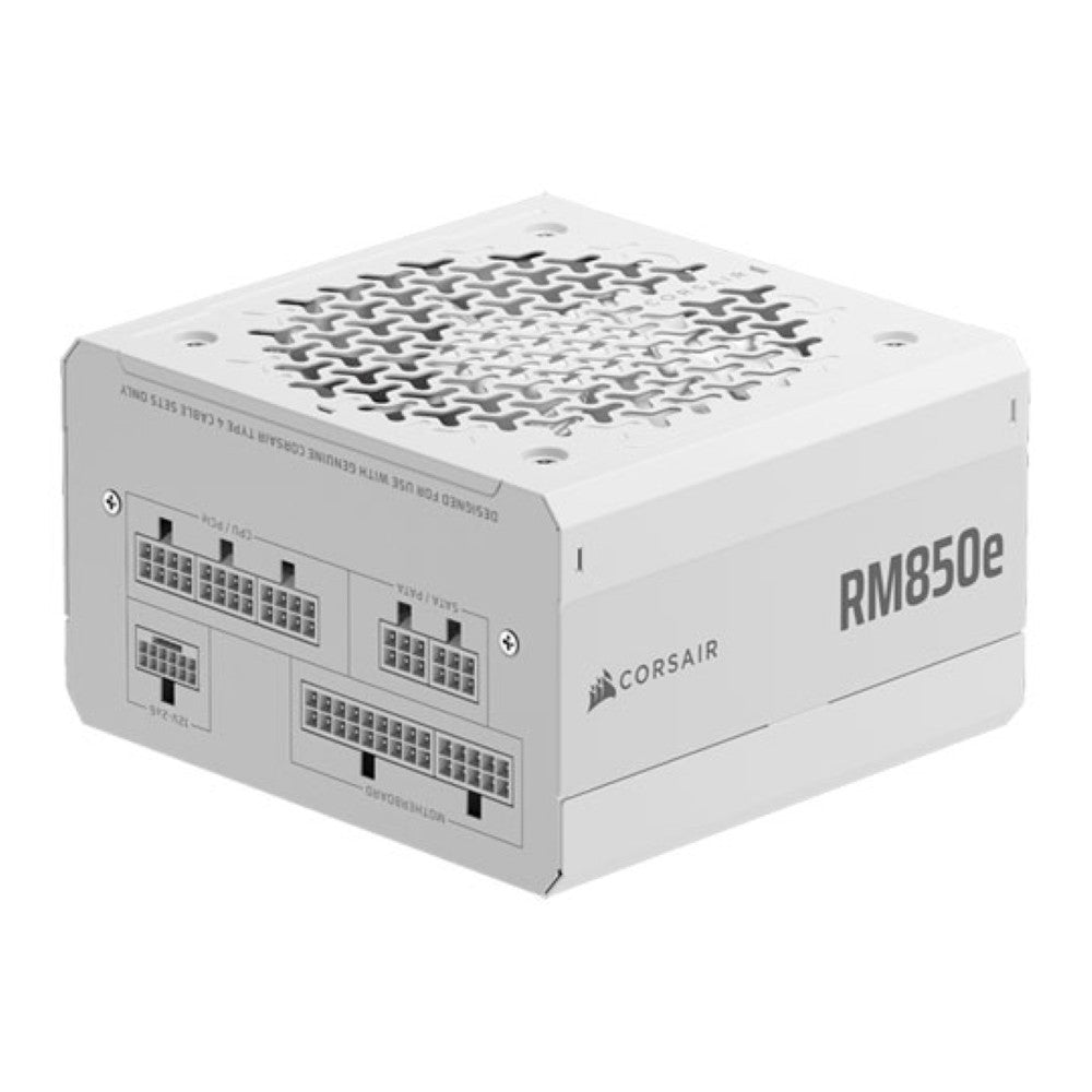 Corsair RMe Series™ RM850e – Fully Modular Low-Noise ATX Power Supply – White