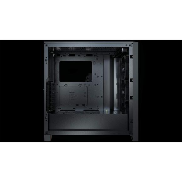Corsair iCUE 4000X RGB Mid-Tower ATX PC Case - Black - PakByte Computers