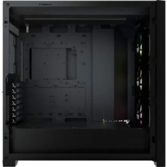 Corsair iCUE 5000X RGB Tempered Glass Mid-Tower ATX PC Smart Case — Black - PakByte Computers