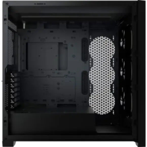 Corsair iCUE 5000X RGB Tempered Glass Mid-Tower ATX PC Smart Case — Black - PakByte Computers