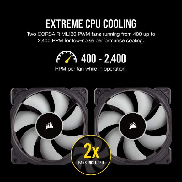 Corsair iCUE H100i RGB Pro XT, Radiator - PakByte Computers