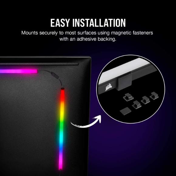Corsair iCUE LS100 LED Smart Lighting Strip 250mm - PakByte Computers