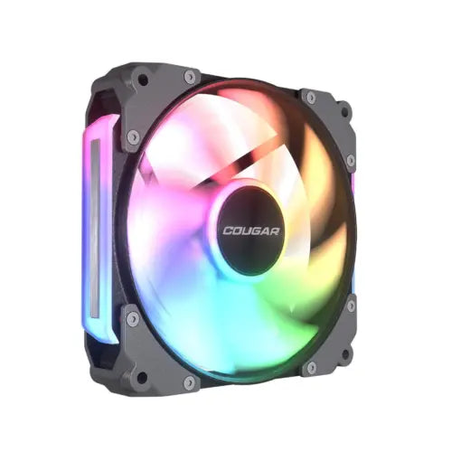 Cougar APOLAR 120 ARGB Reverse Blade Fan Daisy Chain 3 Fan Pack - Black - PakByte Computers