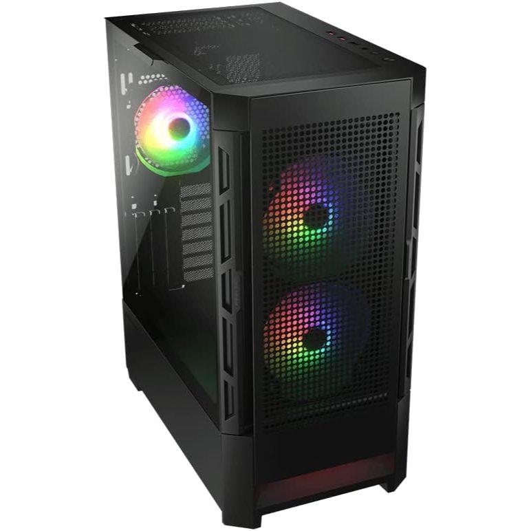 Cougar Airface RGB E-ATX Mid Tower PC Case - Black - PakByte Computers