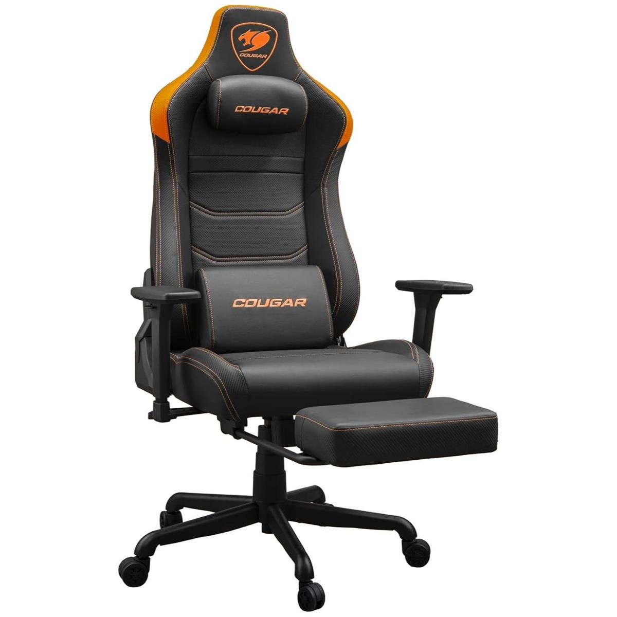 Cougar Armor Evo S Ergonomic Gaming Chair - Orange/Black - PakByte Computers