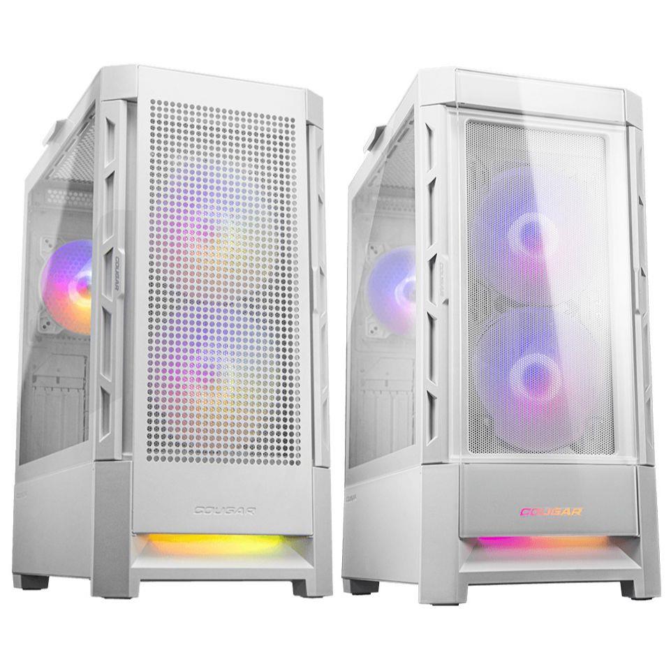 Cougar DuoFace RGB Mid-Tower ATX Case - White - PakByte Computers