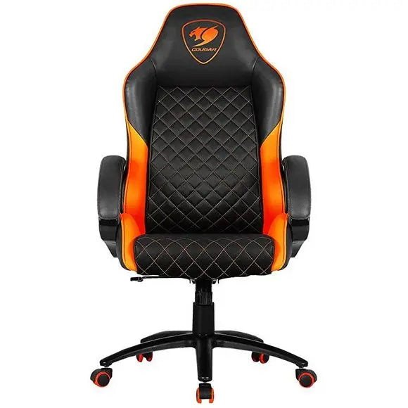 Cougar FUSION Gaming Chair - Orange/Black - PakByte Computers