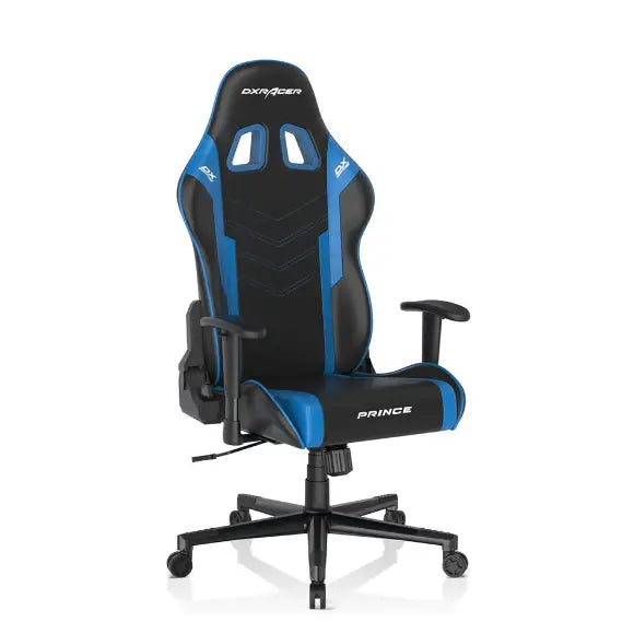 DXRacer P132 Prince Series Gaming Chair - Black/Blue - PakByte Computers