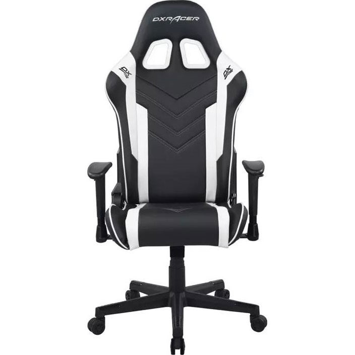 DXRacer PRINCE P132 Gaming Chair, White Black, GC-P132-NW-F2-158 - PakByte Computers