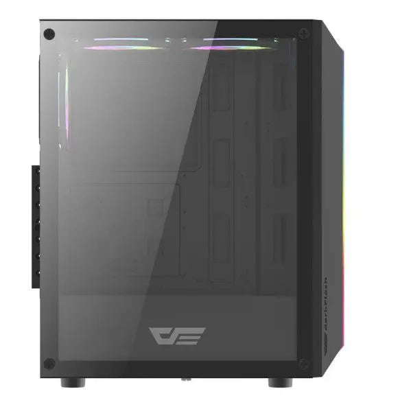 DarkFlash DK151 ATX With 3 ARGB Fans Gaming Case - Black - PakByte Computers
