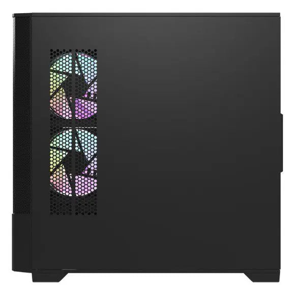 DarkFlash DK415 M-ATX PC Gaming Case - Black - PakByte Computers