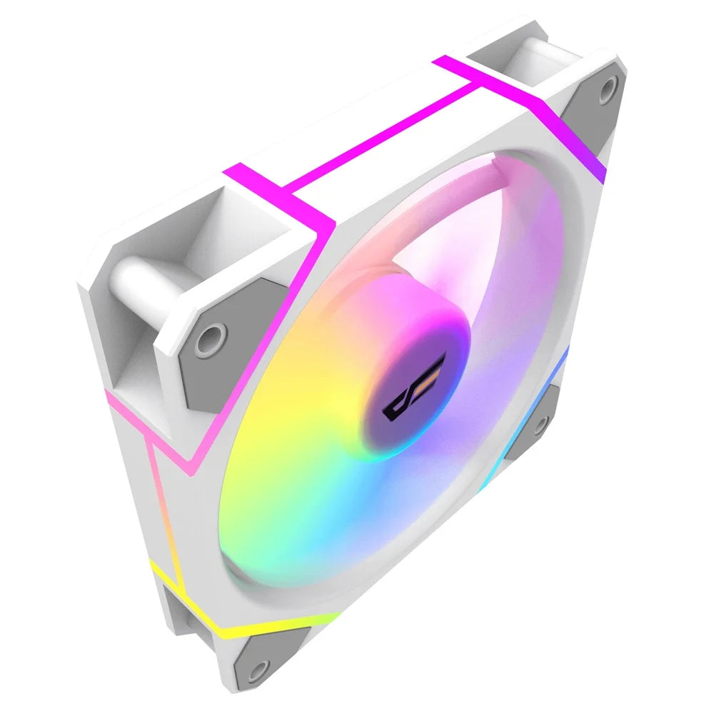 DarkFlash DM12PRO 3 in 1 CPU Fan RGB White - PakByte