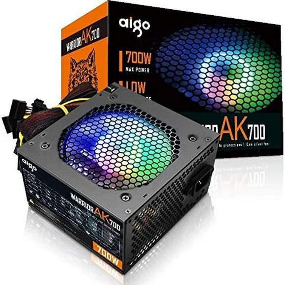 Darkflash AIGO AK700 700 Watt RGB Power Supply - PakByte