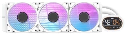 Darkflash DH360D Temperature Display Liquid Cooler White - PakByte