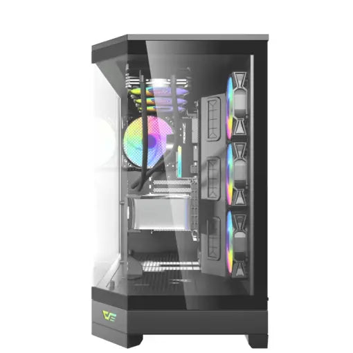 Darkflash DQX90 Gaming PC Case Black - PakByte