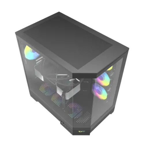 Darkflash DQX90 Gaming PC Case Black - PakByte