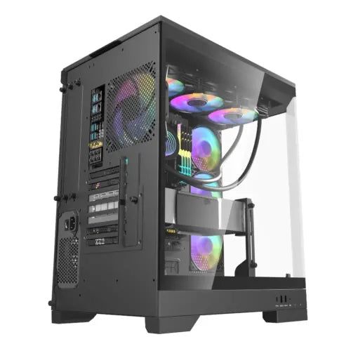 Darkflash DQX90 Gaming PC Case Black - PakByte