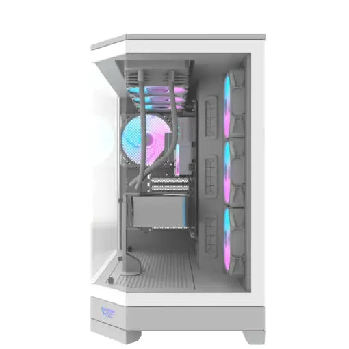 Darkflash DQX90 Gaming PC Case White - PakByte
