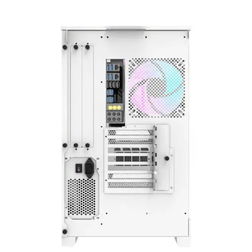 Darkflash DQX90 Gaming PC Case White - PakByte