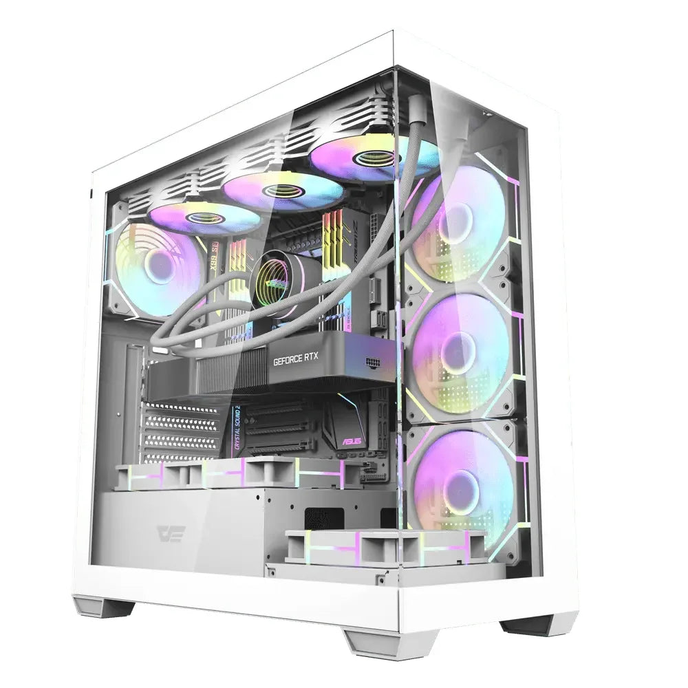 Darkflash DS900 Gaming Case White - PakByte
