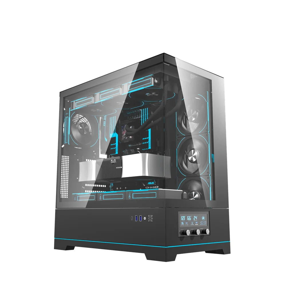 Darkflash DY451 Gaming Case Black - PakByte