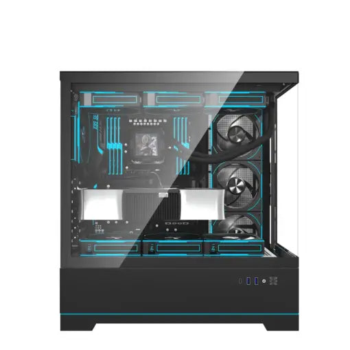 Darkflash DY451 Gaming Case Black - PakByte